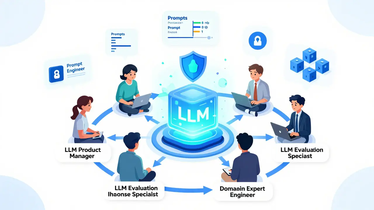 Operating Model for LLM Adoption: Teams, Roles, and Responsibilities