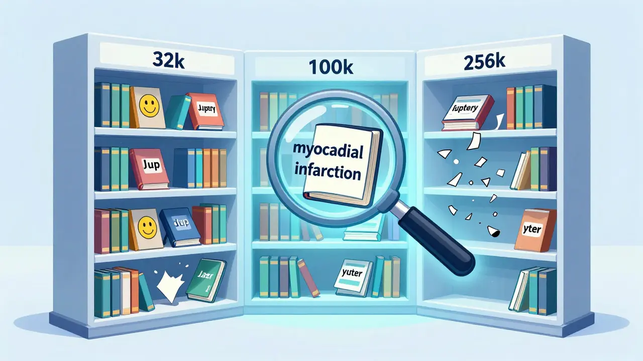 How Vocabulary Size in LLMs Affects Accuracy and Performance