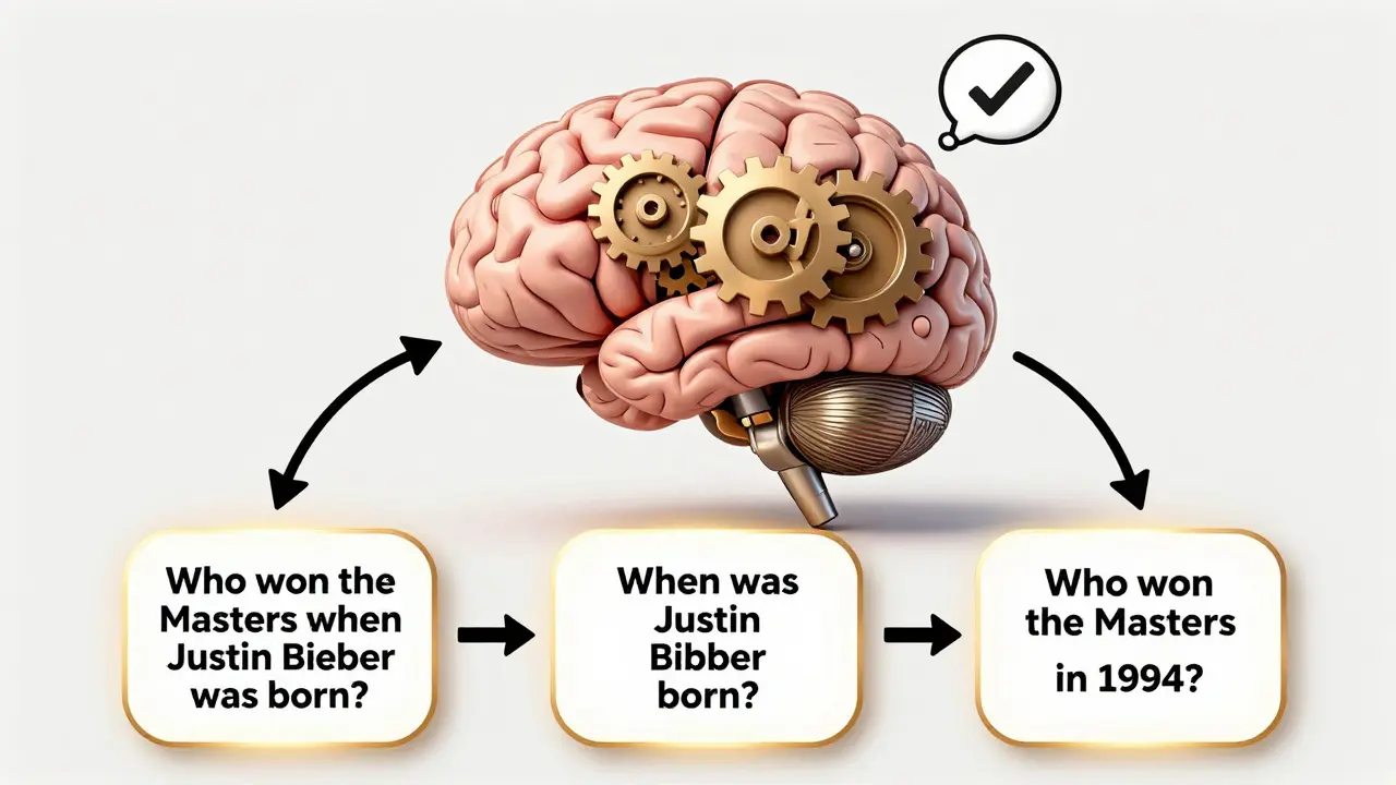 Self-Ask and Decomposition Prompts for Complex LLM Questions
