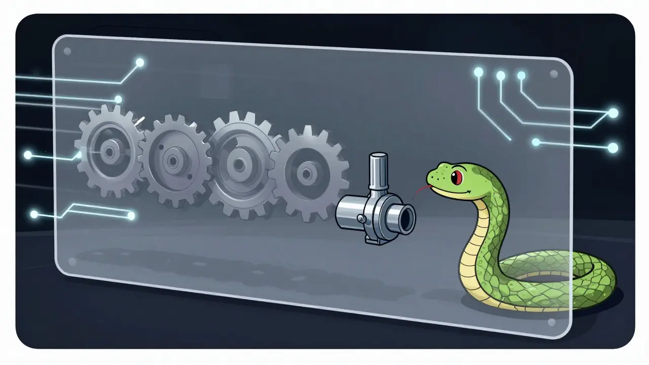 Recursive machine feeding output back with barrier blocking future