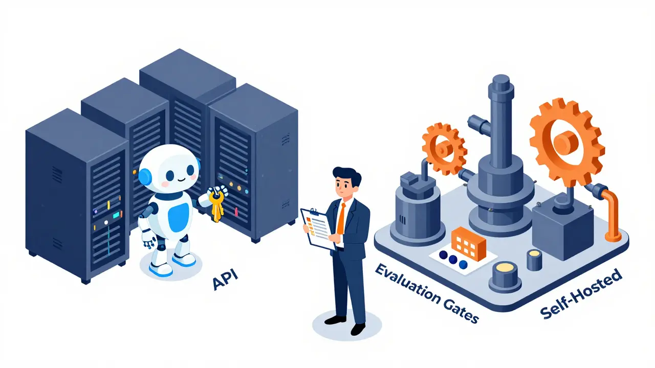 7 Evaluation Gates for Switching from LLM API to Self-Hosted