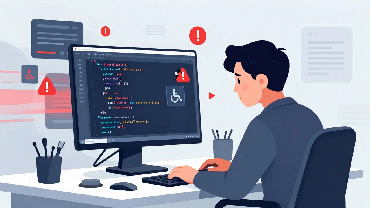 Accessibility-Inclusive Vibe Coding: Patterns That Meet WCAG by Default