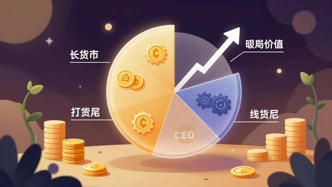 Cartoon graphic showing stakeholder-focused ROI metrics and long-term strategic value.