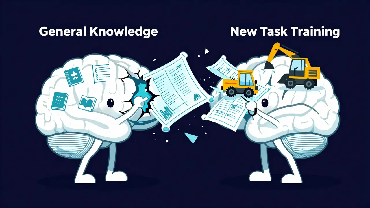 Preventing Catastrophic Forgetting During LLM Fine-Tuning: Techniques That Work