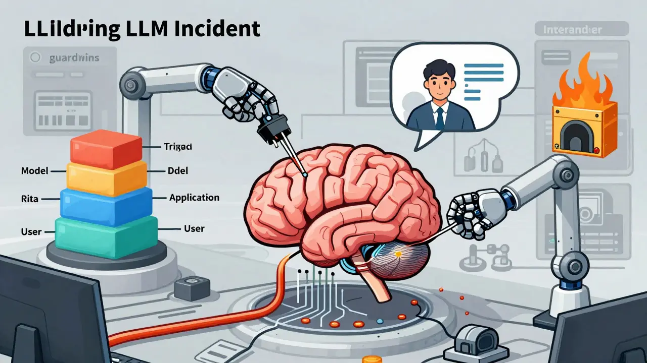 Technical diagram of isolating harmful AI outputs during containment