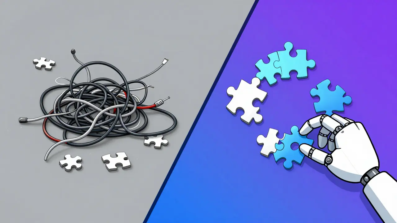 Chaotic errors transforming into structured data