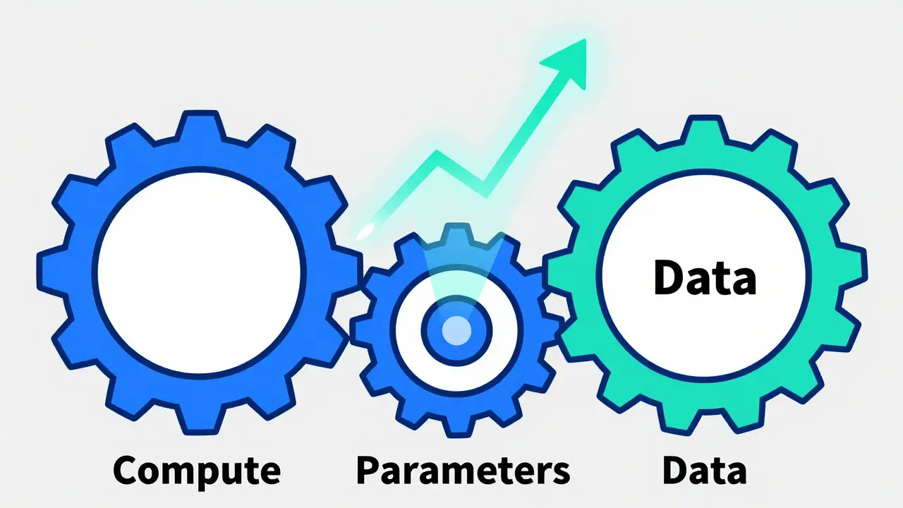 Neural Scaling in NLP: How Compute Predicts LLM Performance