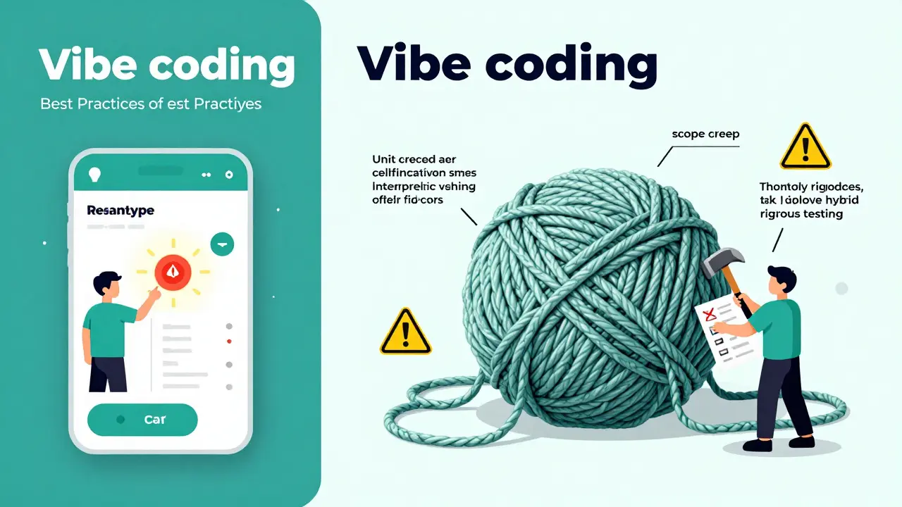 Comparison of easy prototyping vs complex systems requiring rigorous testing