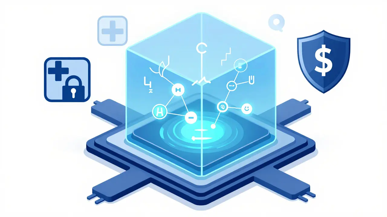 Local training inside a chip keeping raw data secure behind a shield