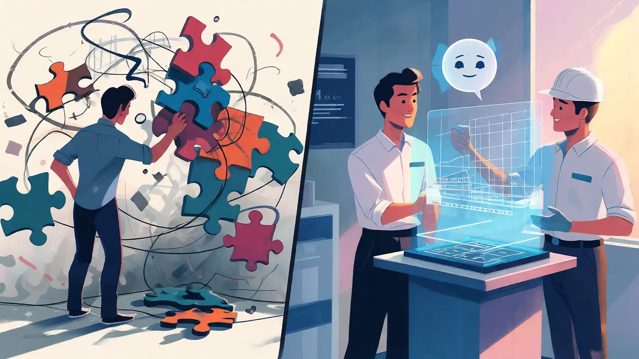Human and AI collaborating on accurate technical diagrams